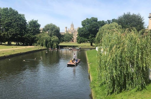 International students in Cambridge